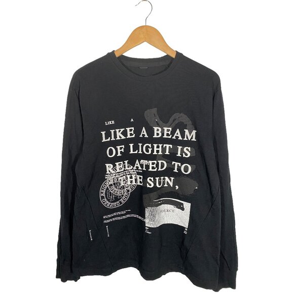 Reigning Champ x Jide Osifeso "Source" long sleeve T-shirt Size Medium - Picture 1 of 6